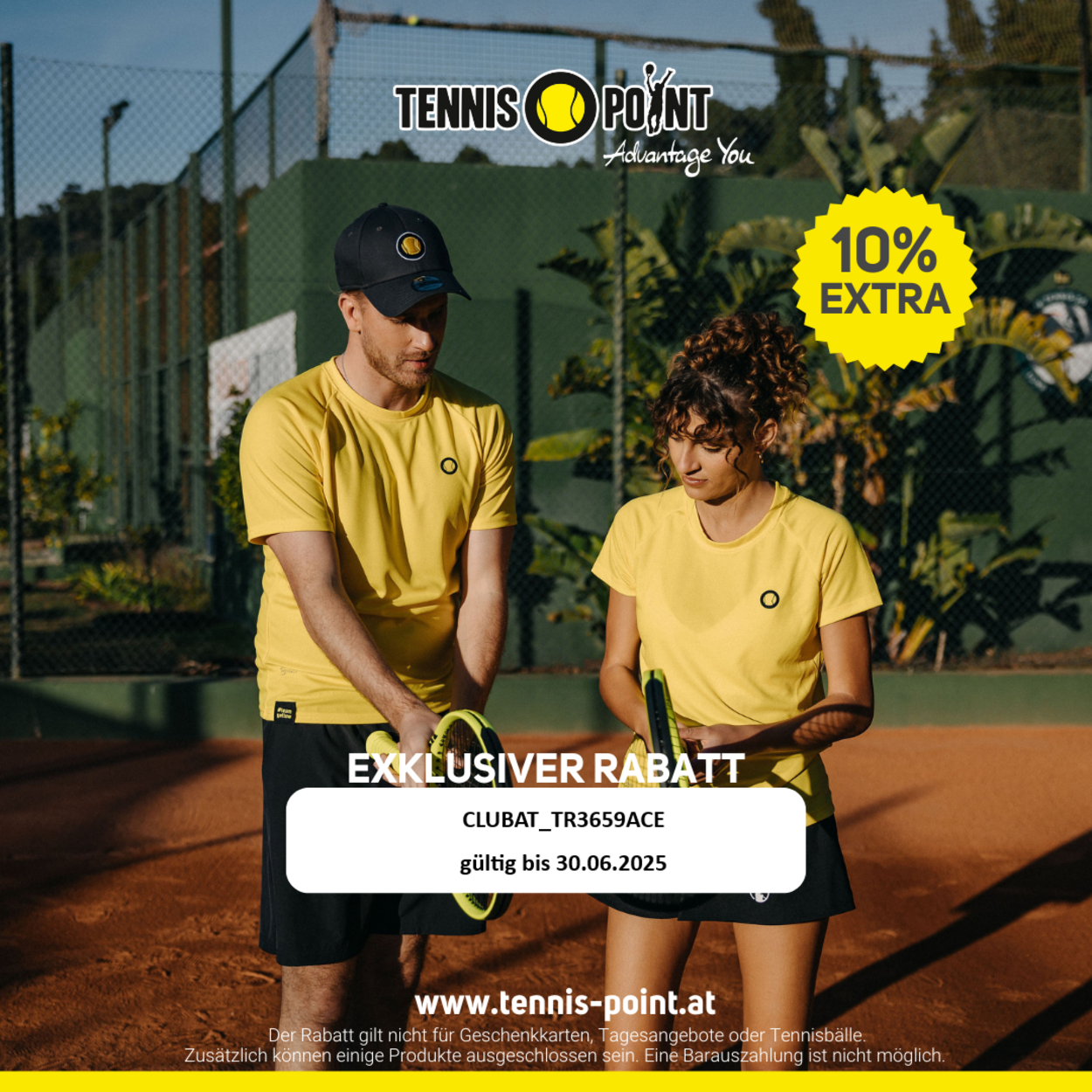 Günstiger shoppen bei Tennis-Point