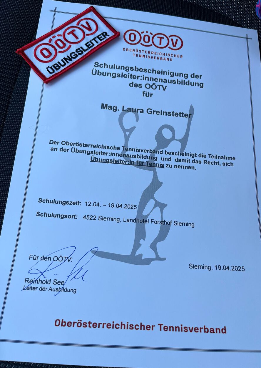 Laura Greinstetter verstärkt das Übungsleiter—Team!